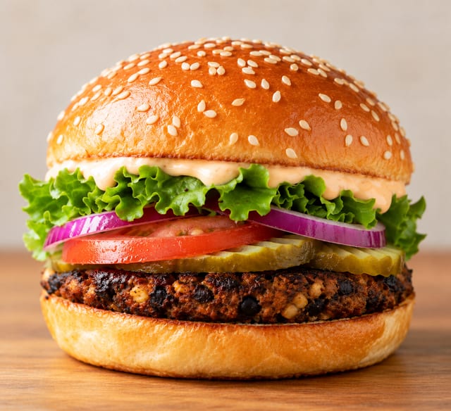 Vegan Burger.